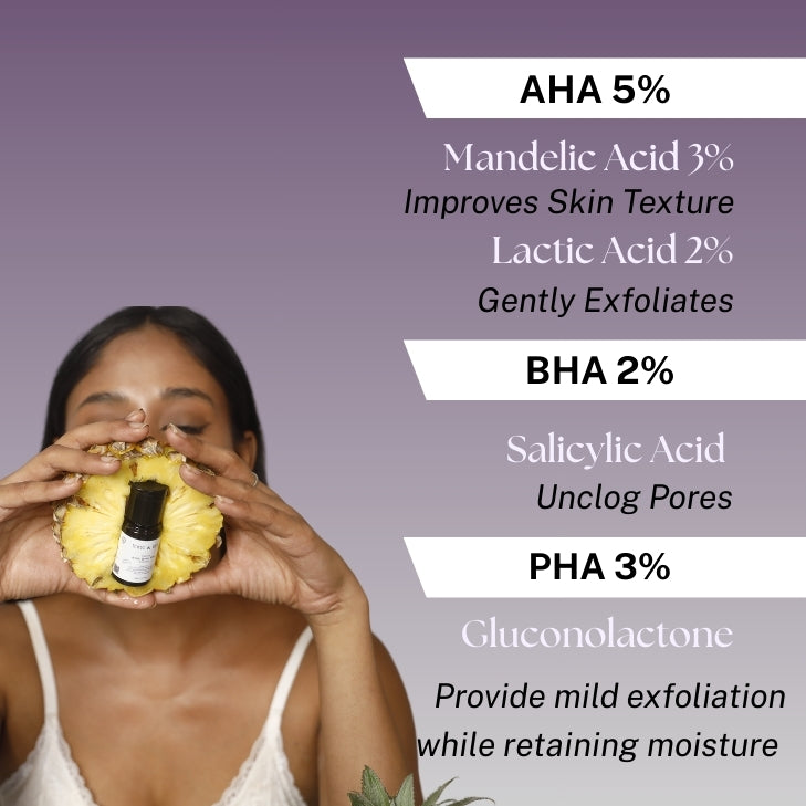 AHA BHA PHA Gentle Exfoliator