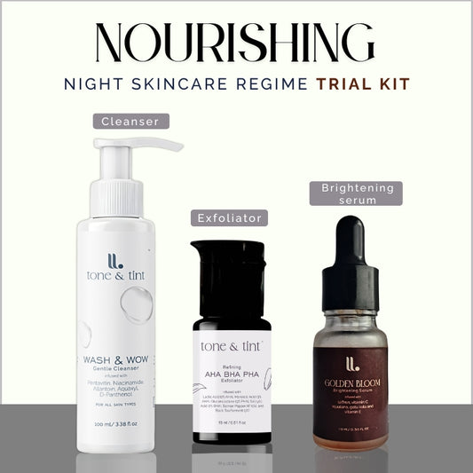 Nourishing Night Skincare Regime Trial Kit
