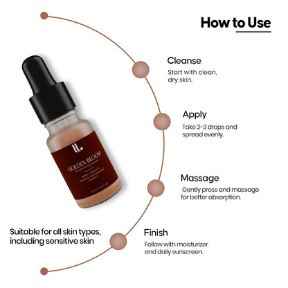 Golden Bloom Brightening Vitamin C Serum 10 ml