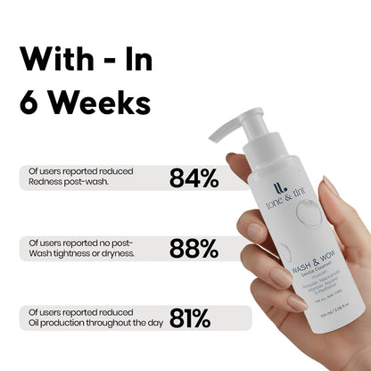 Wash & Wow Maximum Oil Control Gentle Cleanser