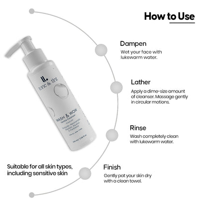 Wash & Wow Maximum Oil Control Gentle Cleanser