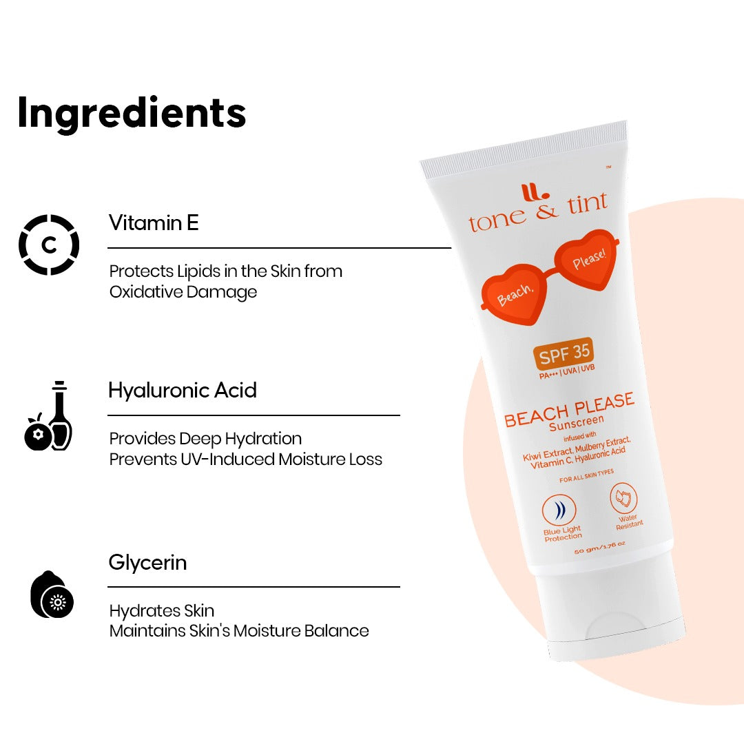 BEACH PLEASE Maximum Defense SPF 35