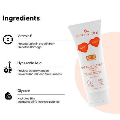 BEACH PLEASE Maximum Defense SPF 35