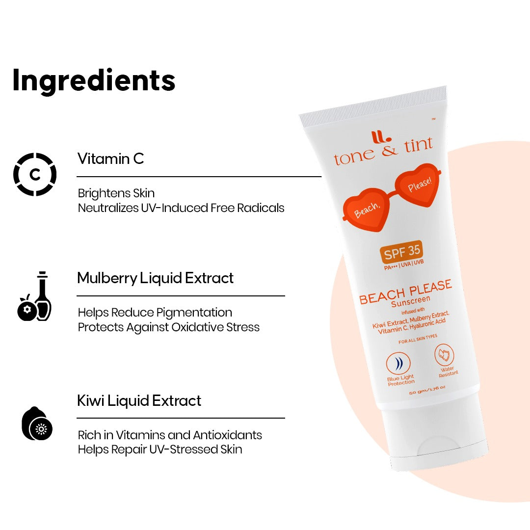 BEACH PLEASE Maximum Defense SPF 35