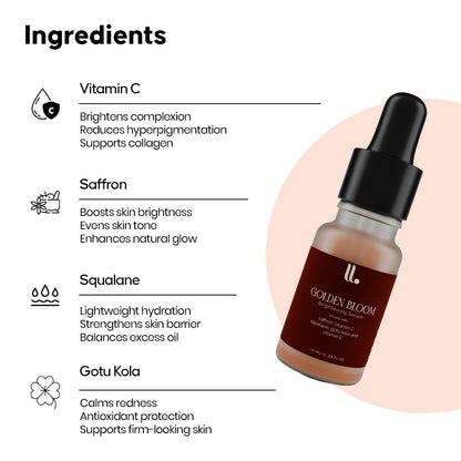 Golden Bloom Brightening Vitamin C Serum 10 ml