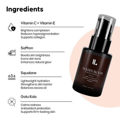 Golden Bloom Brightening Vitamin C Serum 30 ml