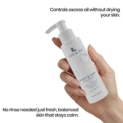 Wash & Wow Maximum Oil Control Gentle Cleanser