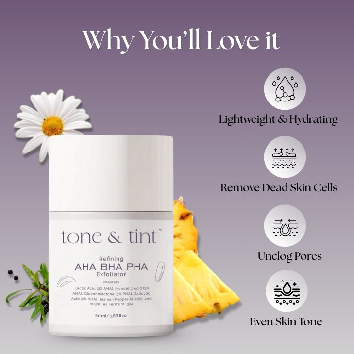 AHA BHA PHA Gentle Exfoliator
