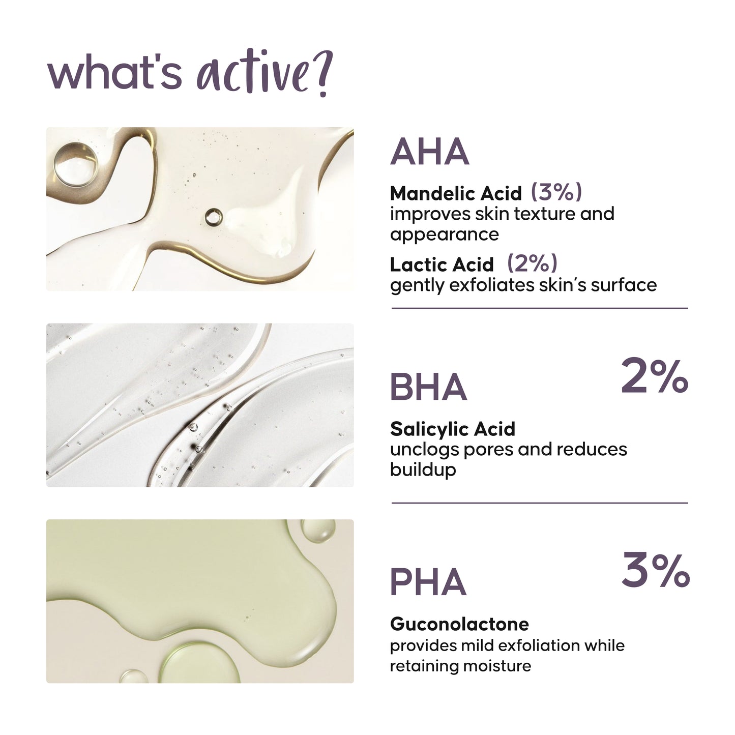 AHA BHA PHA Gentle Exfoliator